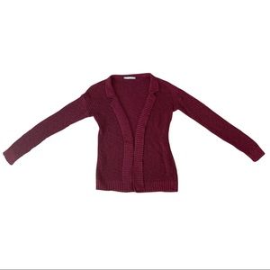 Maurice’s Burgundy Knit Cardigan